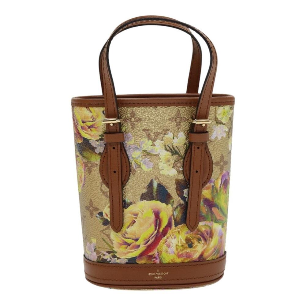 Louis Vuitton LV Garden Nano Bucket Shoulder Bag Beige